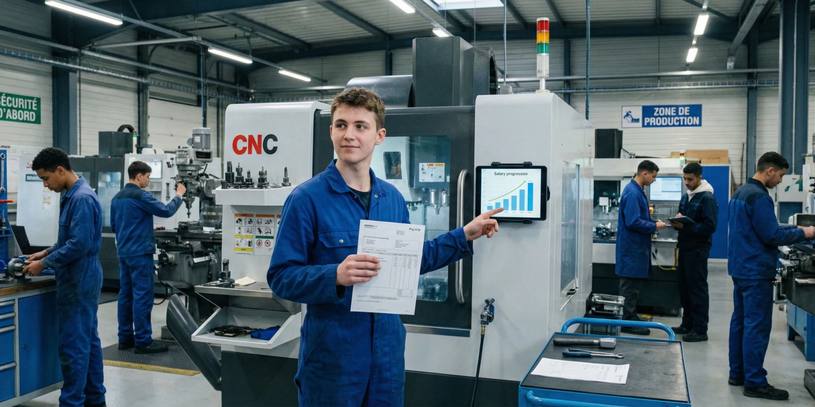 Salaire Bac Pro TRPM : Rémunération, Évolution et Premiers Emplois en Mécanique